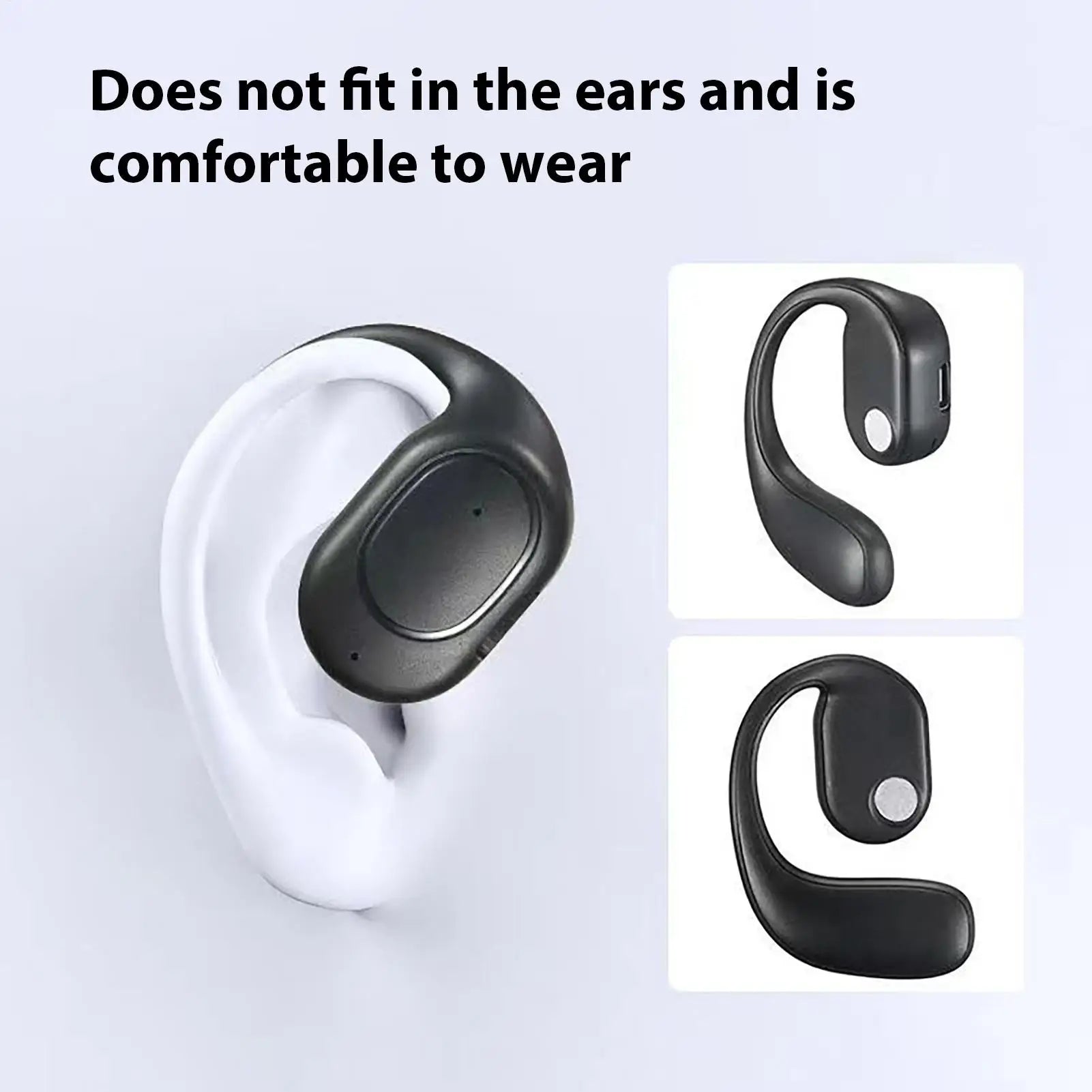 Wireless Over Ear Earbud Open-Ear Headphone with Water Resistance Long-Lasting Battery Earphone  for Running Cycling Driving
