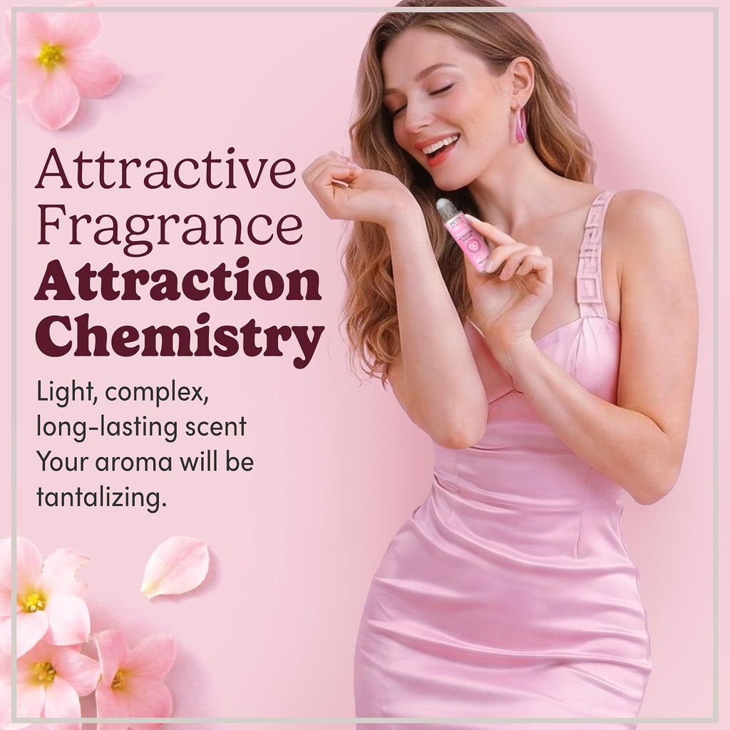 Pheromone Perfume for Women with Enhanced Scents for Appeal, Temptation and Confidence - Roll on Perfume Oil - 10Ml