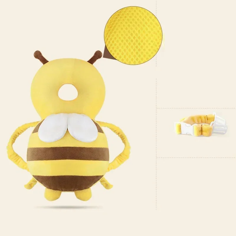 1PC Baby Head Back Protector Kids Safe Protect Pillow Learn Walk Head Protector Cartoon Cushion Anti Fall Backward Cap Carry