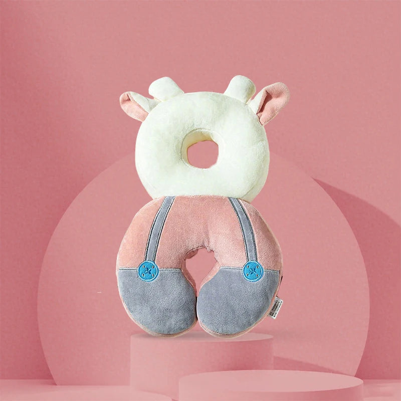 AIBEDILA Cartoon Baby Head Protector Backpack 1-3T Toddler Anti-Fall Safety Cushion Pad Protective Headgear Injury Prevention