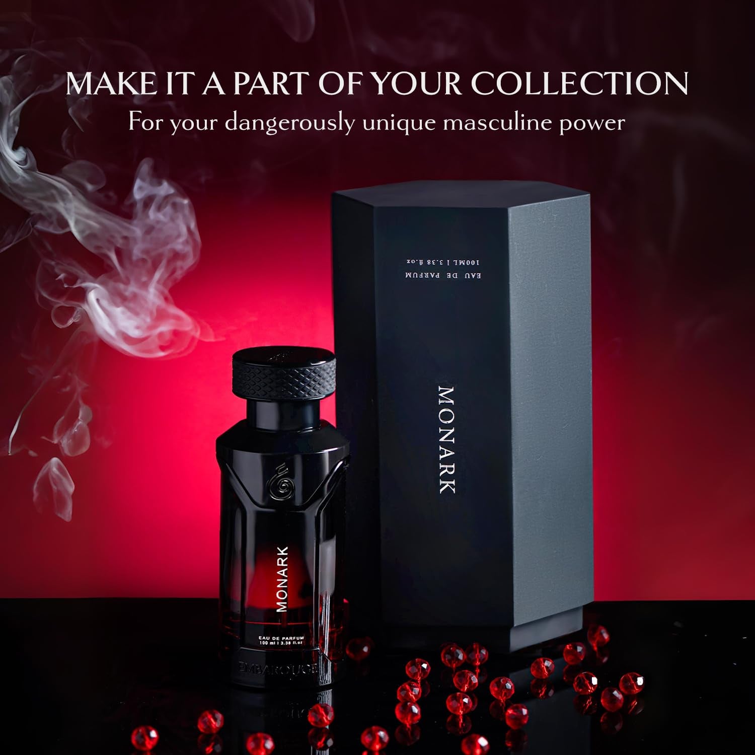 Monark | Eau De Parfum | Woody • Spicy • Gourmand | Fragrance for Men | 3.4 Fl. Oz./100 Ml