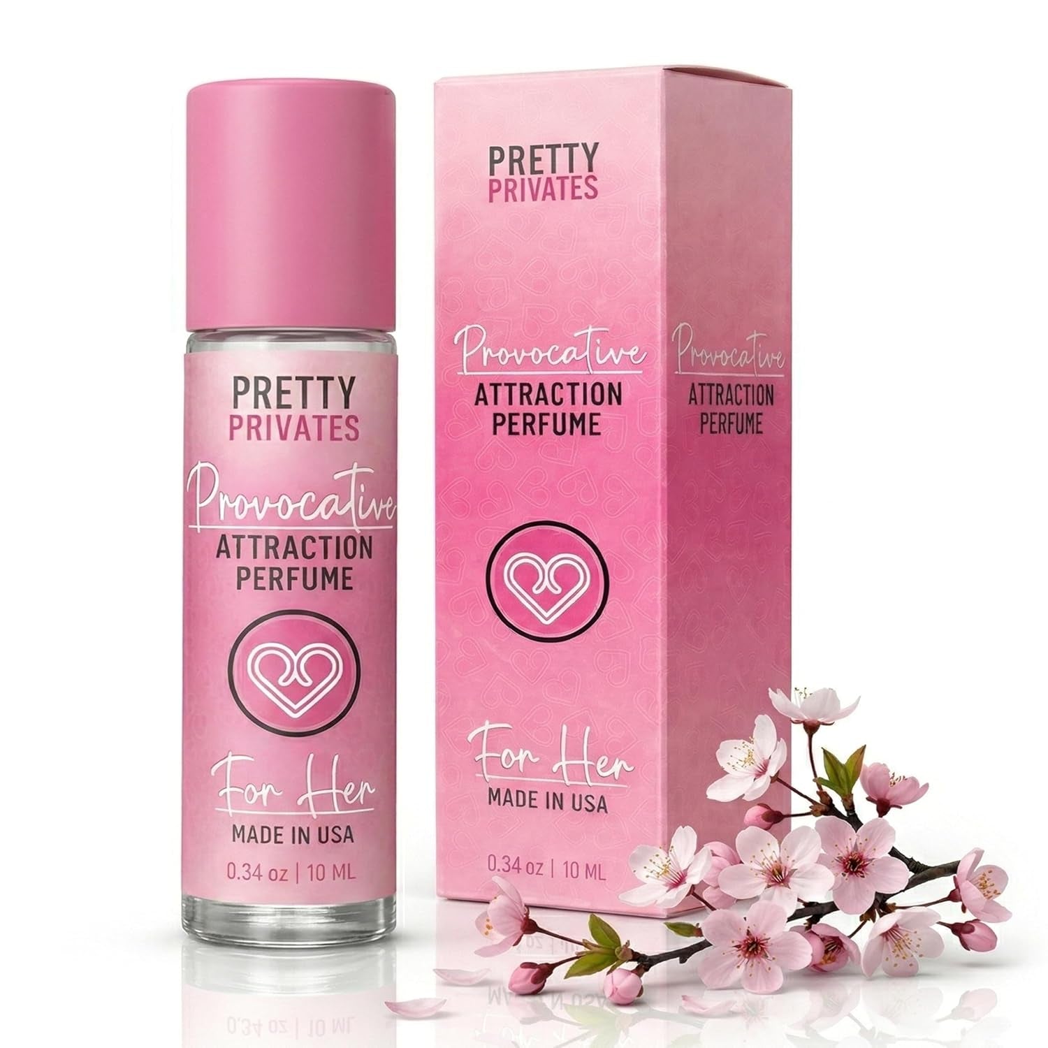 Pheromone Perfume for Women with Enhanced Scents for Appeal, Temptation and Confidence - Roll on Perfume Oil - 10Ml