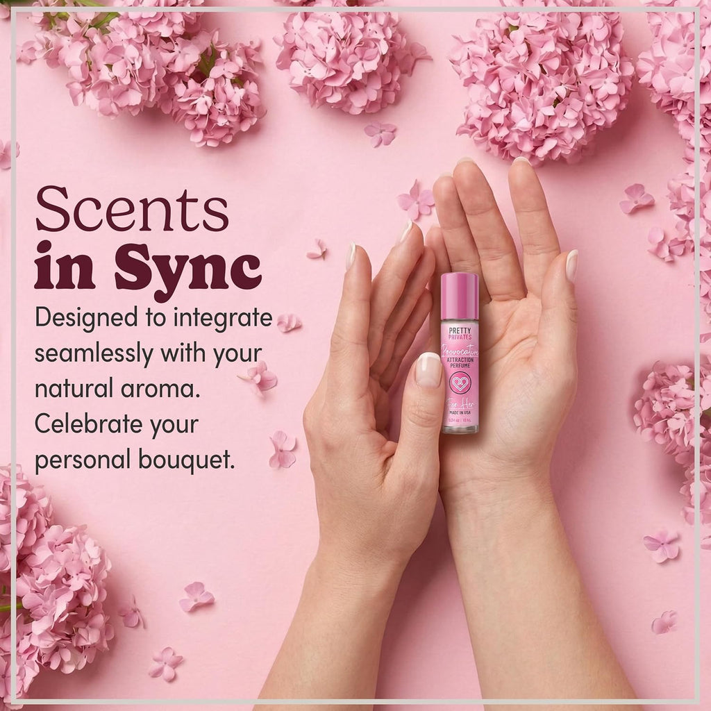 Pheromone Perfume for Women with Enhanced Scents for Appeal, Temptation and Confidence - Roll on Perfume Oil - 10Ml