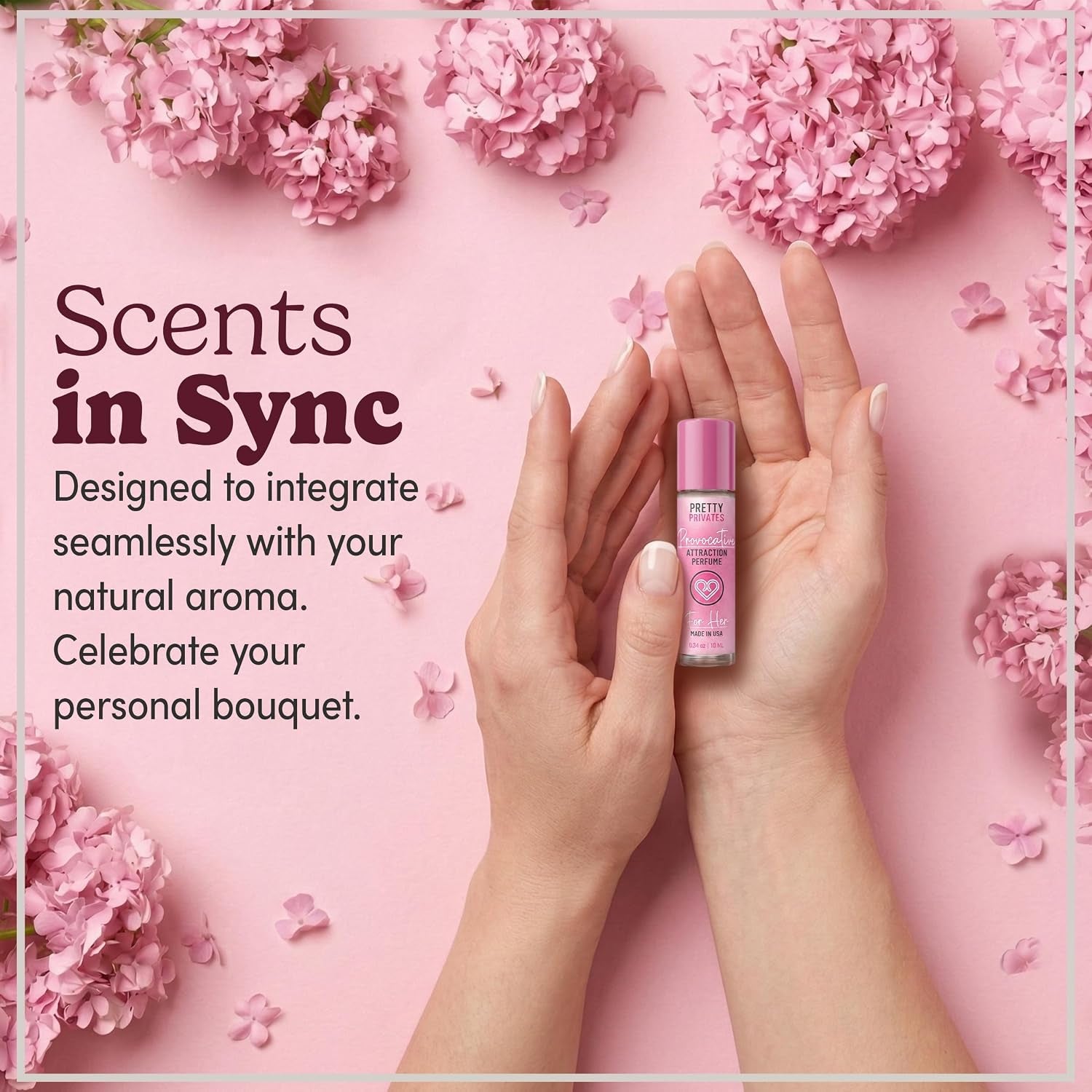 Pheromone Perfume for Women with Enhanced Scents for Appeal, Temptation and Confidence - Roll on Perfume Oil - 10Ml