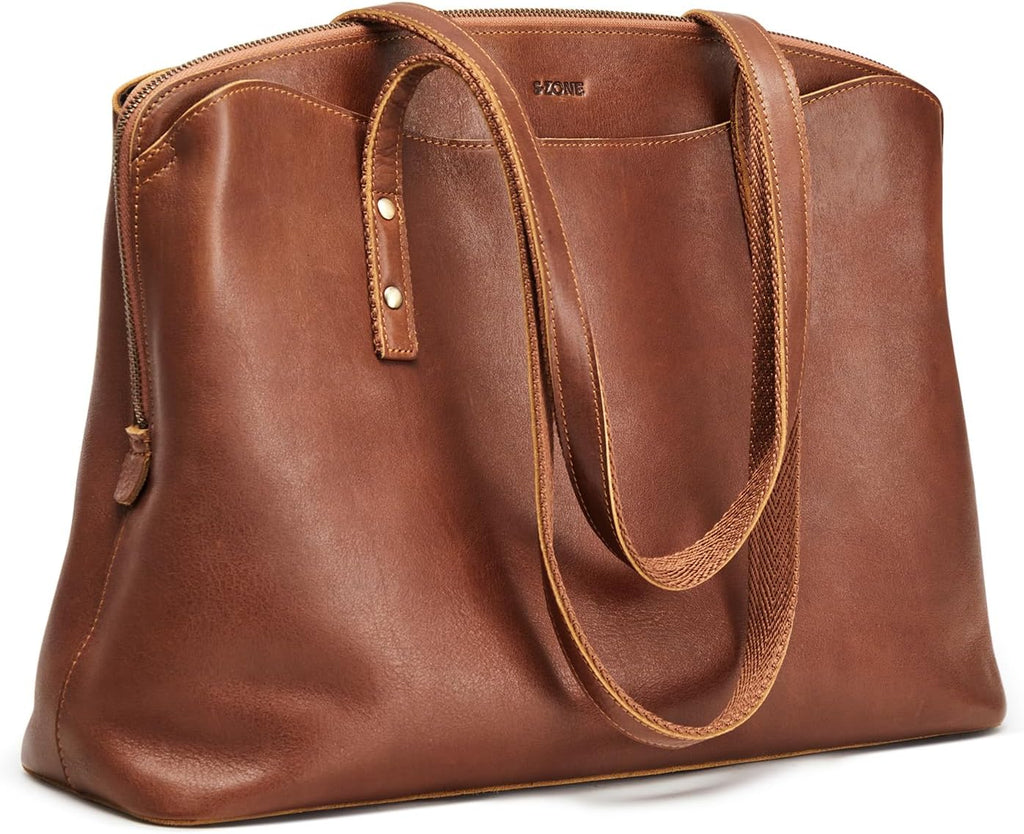 Leather Tote Bag for Women Large Capacity Work Shoulder Handbags Purses