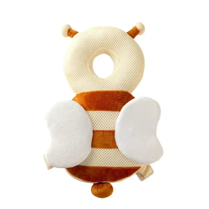 Toddler Baby Head Protector Safety Pad Cushion Back Prevent Injured Angel Bee Cartoon Security Pillows Protective Headgear