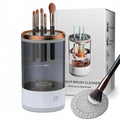 Electric Makeup Brush Cleaner Automatic Spinning Cosmetic Brush Cleaner Machine Deep Cleaning Size Makeup Brushes Quick Dry Tool