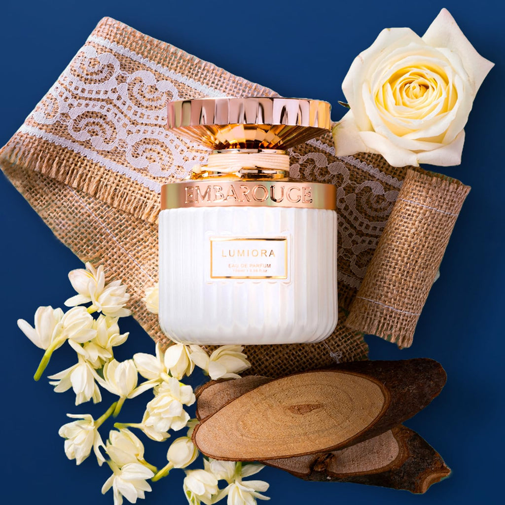Lumiora | Eau De Parfum | Floral • Oud • Oriental | Fargrance for Women | 3.4 Fl. Oz./100 Ml