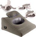 Sex Toys Adult Toys, Sex Pillow Position Cushion Triangle Inflatable Position Pillow, Couples Sex Toys Sex Wedge Velvet Pillow for Bedroom, Sex Accessories for Men Women Couples